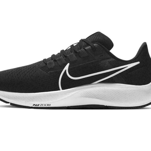 NEW Nike WMNS Air Zoom Pegasus 38 CW7358-002 Women Running Shoes Black/White 7 - Picture 9 of 9